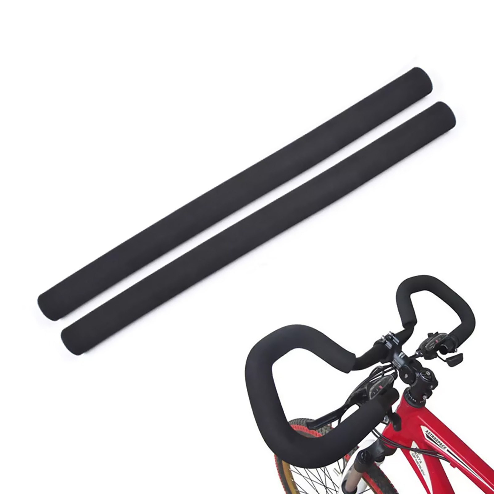 2PCS 50cm Sport Foam Sponge Handlebar Grip Cover Accessories For MTB Bicycle