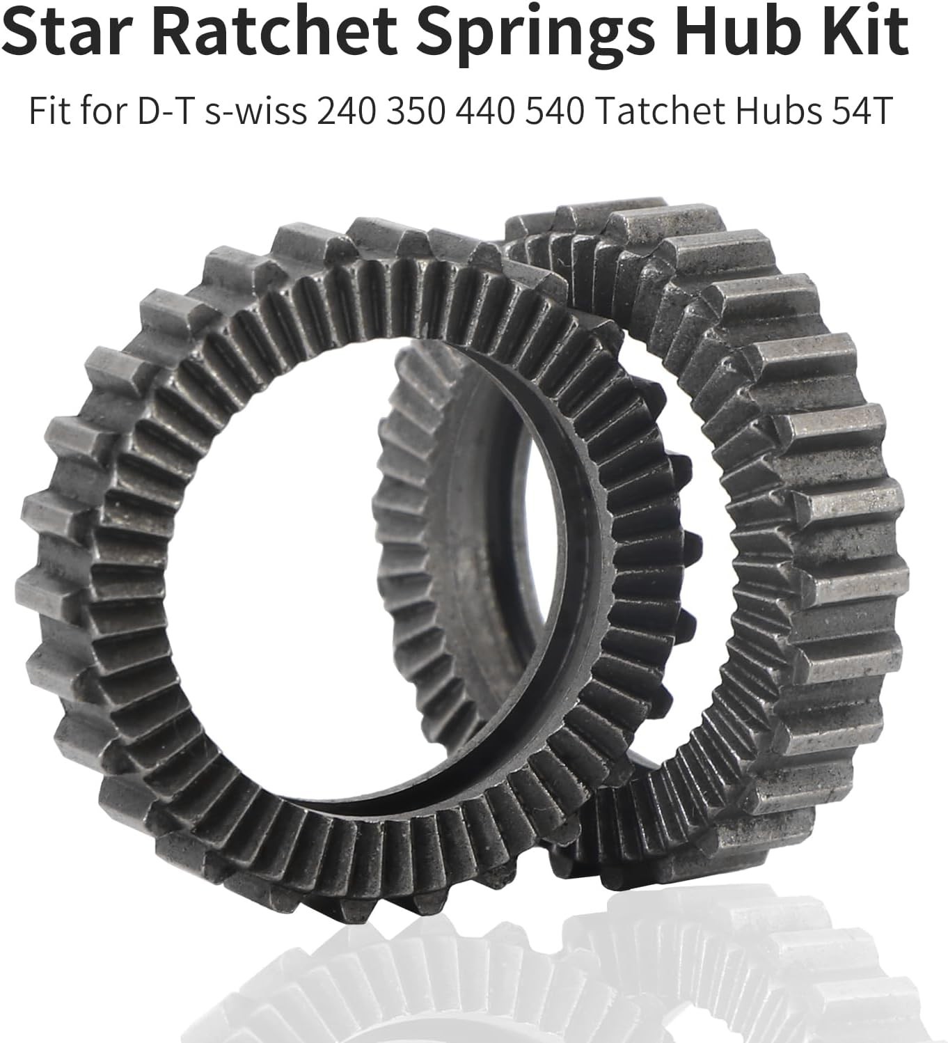 Star Ratchet Springs Hub Kit for DT Swiss 240 350 440 540 Tatchet Hubs 54T