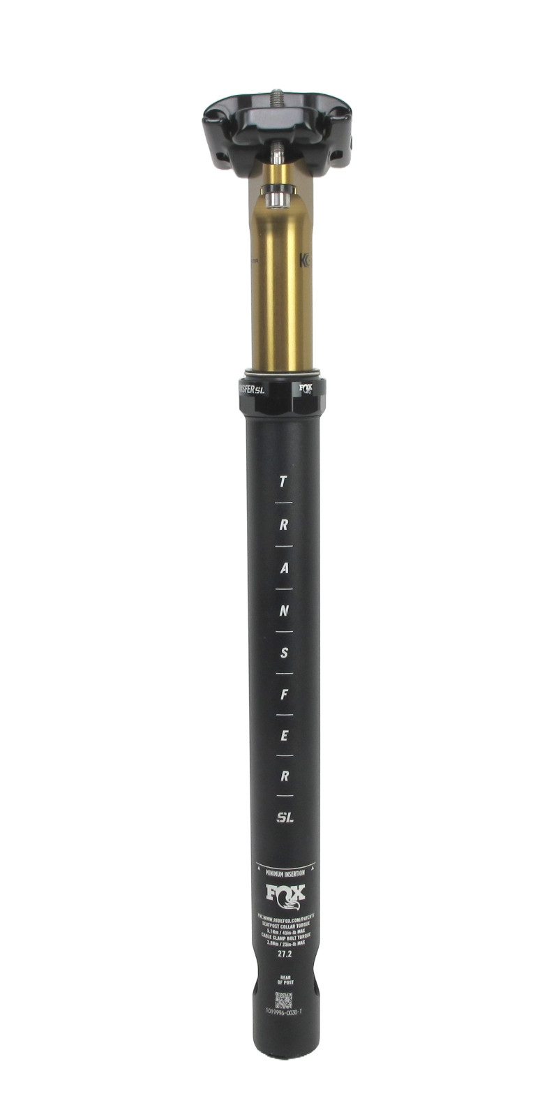 FOX Transfer SL 27.2 50mm Factory Dropper Seatpost Internal $399 MSRP