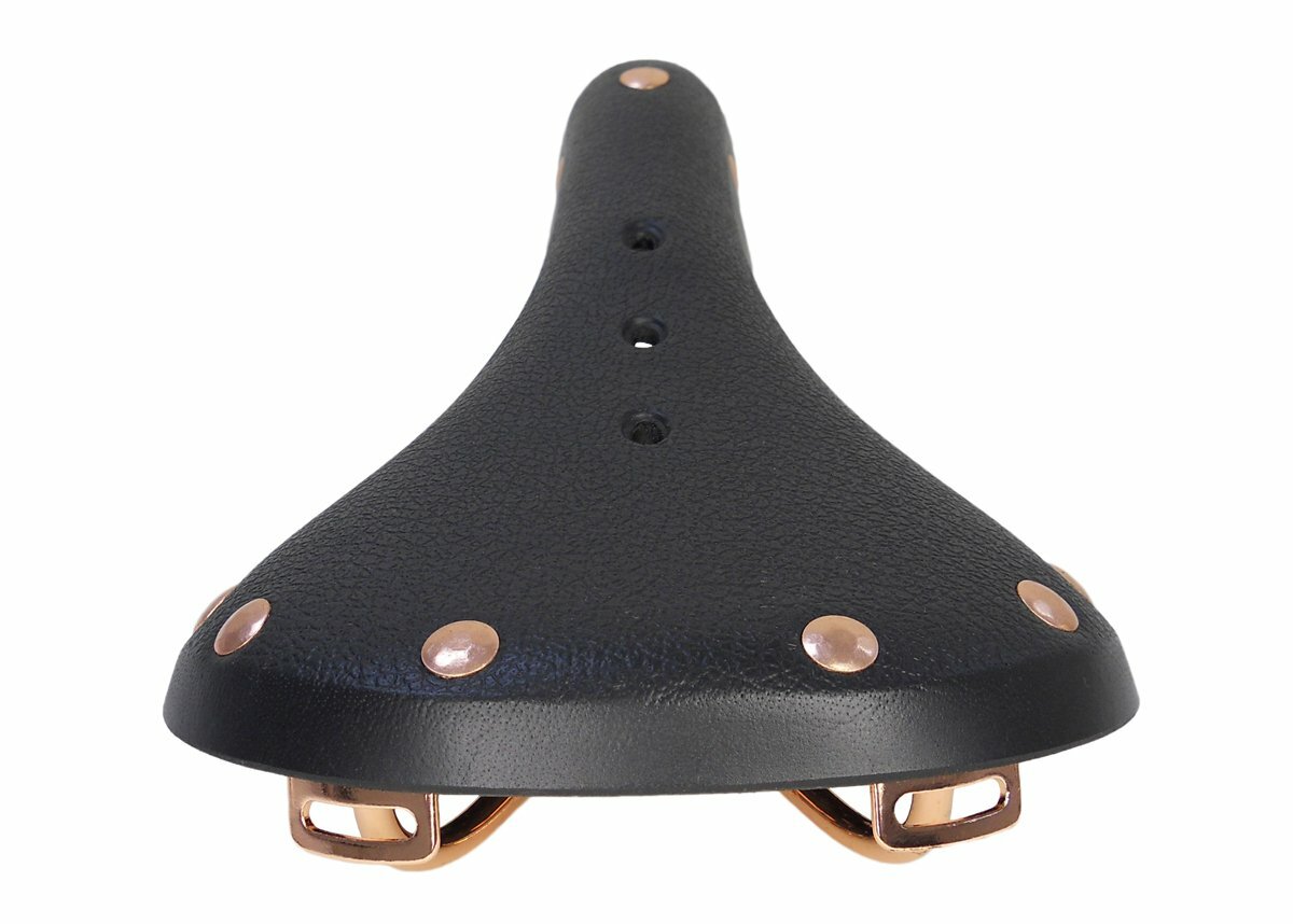 Gyes Black Genuine Leather Saddle GS15U