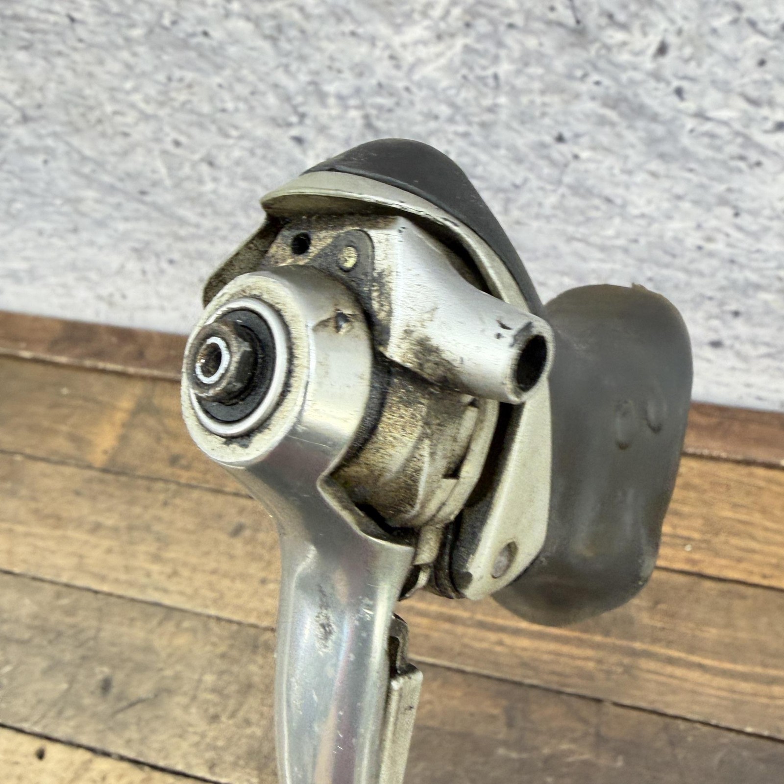 Vintage Shimano Ultegra ST-6501 Right 9 Speed STI Brake Shifter Lever Wear