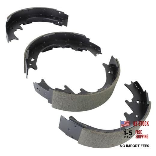 Front Drum Brake Shoes, FS332, Compatible with 1964-1972 Dodge/Plymouth