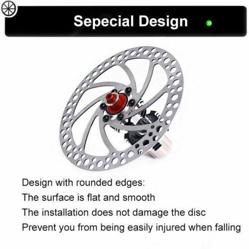 ZOOM MTB Bicycle Rotor 140/160/180/203mm Disc Brake Rotor Stainless Steel 6 Bolt