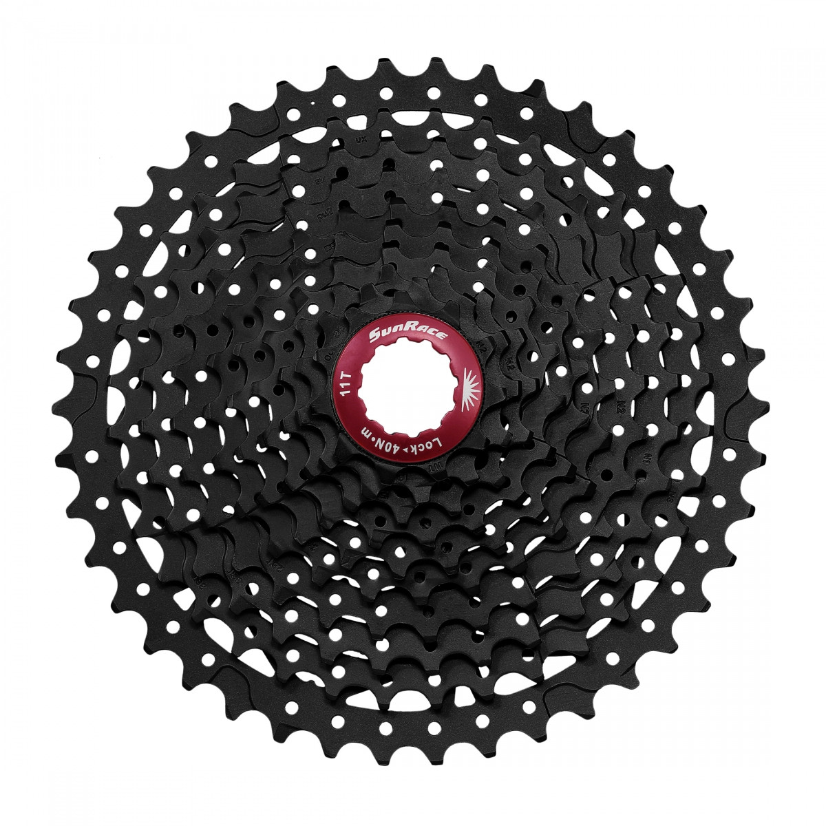 SunRace MX3 Cassette – 10 Speed 11-42t Black Bicycle Part Cassette Body