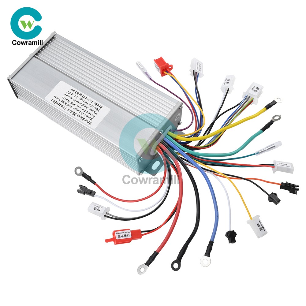 Controller 36V48V60V64V72V 500-1500W 5000W Brushless Electric Bicycle Controller