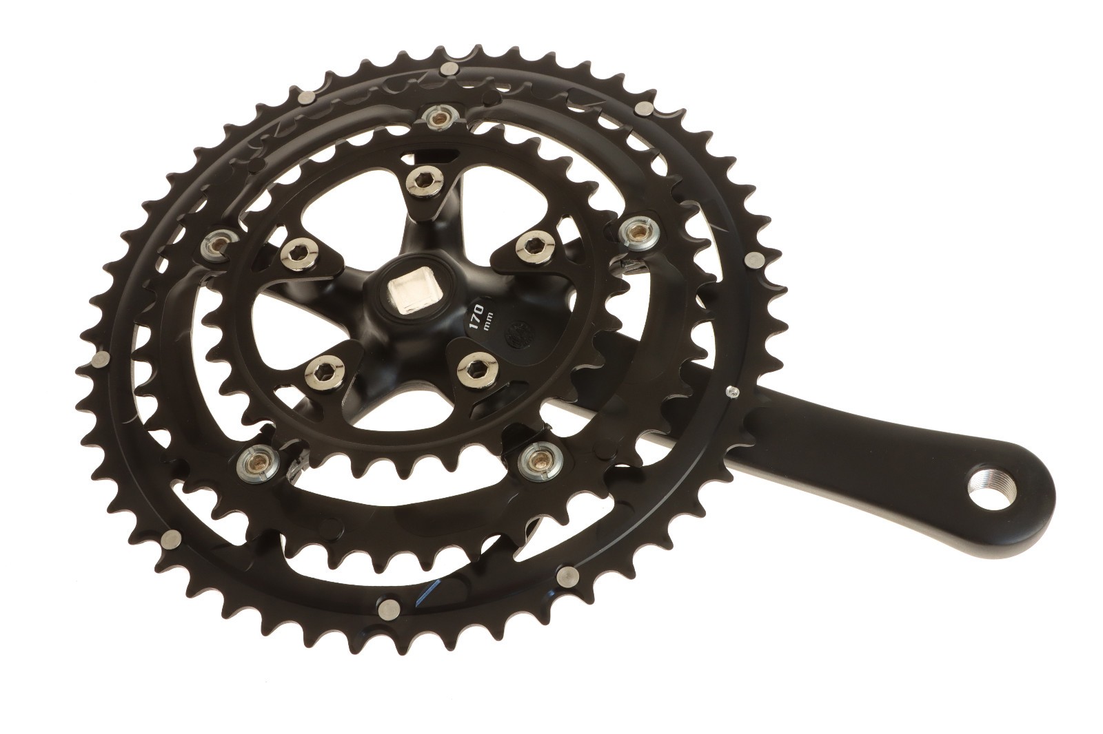 Campagnolo Race Triple Crankset 10 Speed 52/42/30T 170mm Black NOS NEW