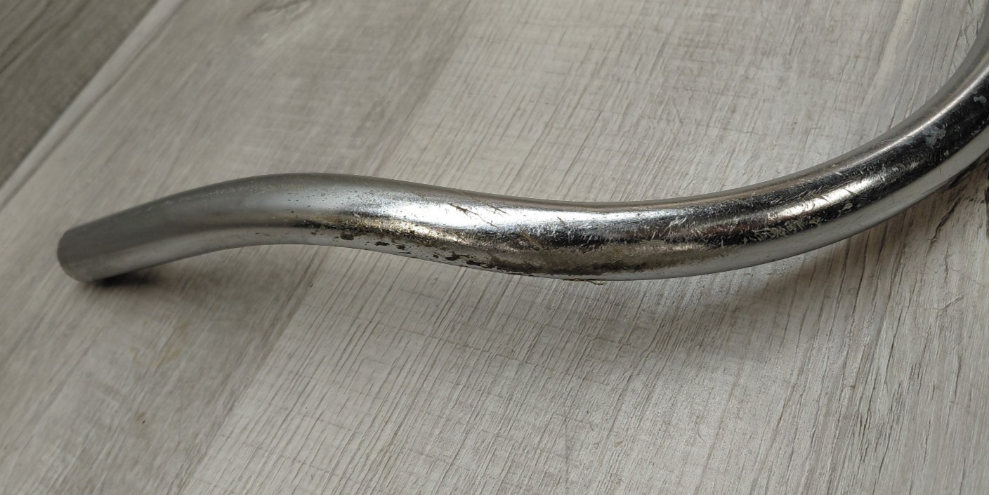 Vintage Steel Upright «U» Shaped Steel Bicycle Handlebar 20.5″ Wide 12″ Deep