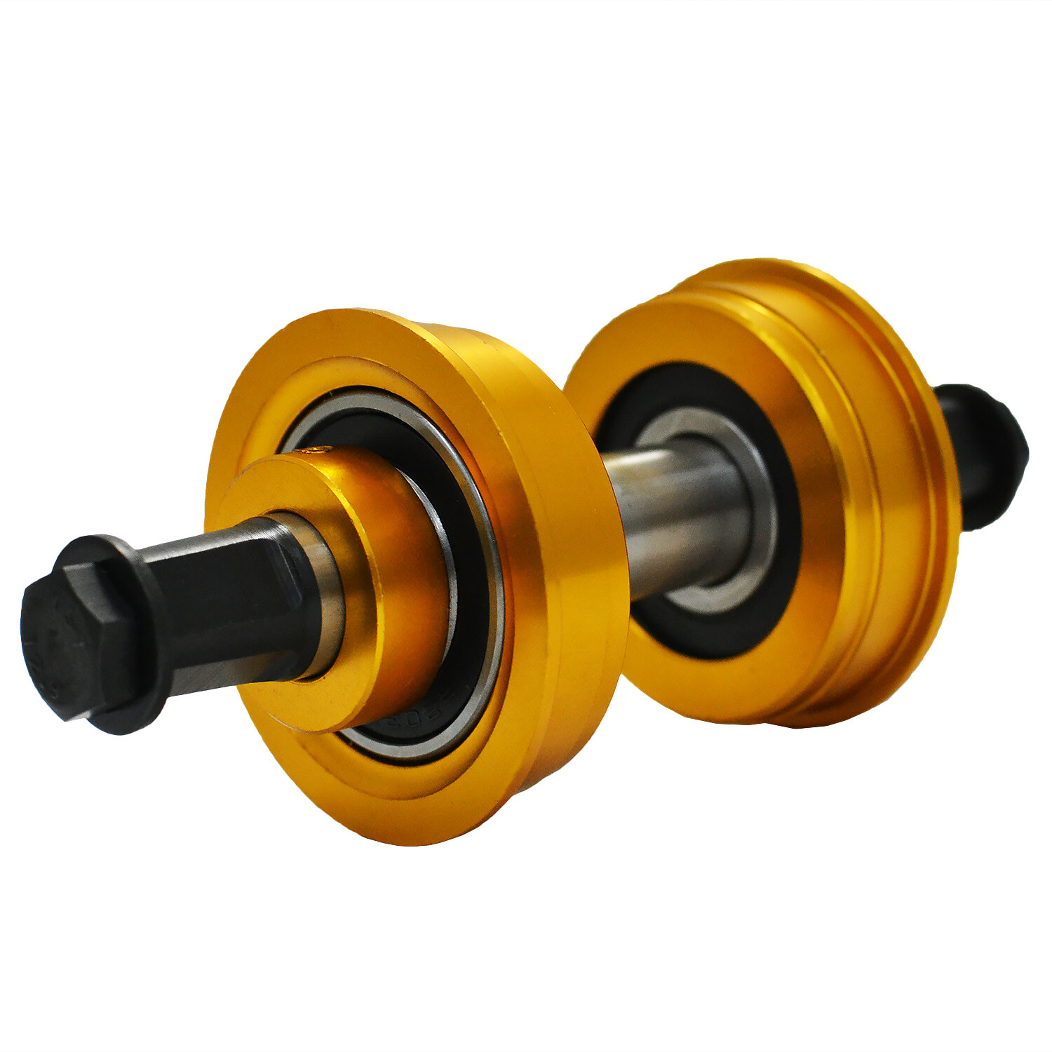 YST BMX American Sealed Bearing 127mm Bike Bottom Bracket , Gold
