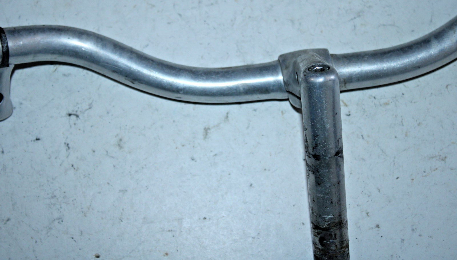 2″ Riser Bar Handlebar 62cm 1″ Qtuill Stem 85mm -17° 25.4mm Silver Brake Levers~