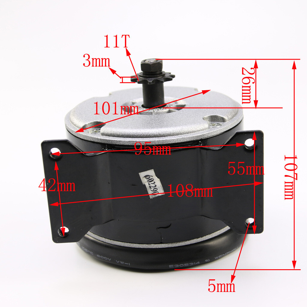 24V 250W Brush Motor Controller Battery Charger for Electric Bike Scooter Razor