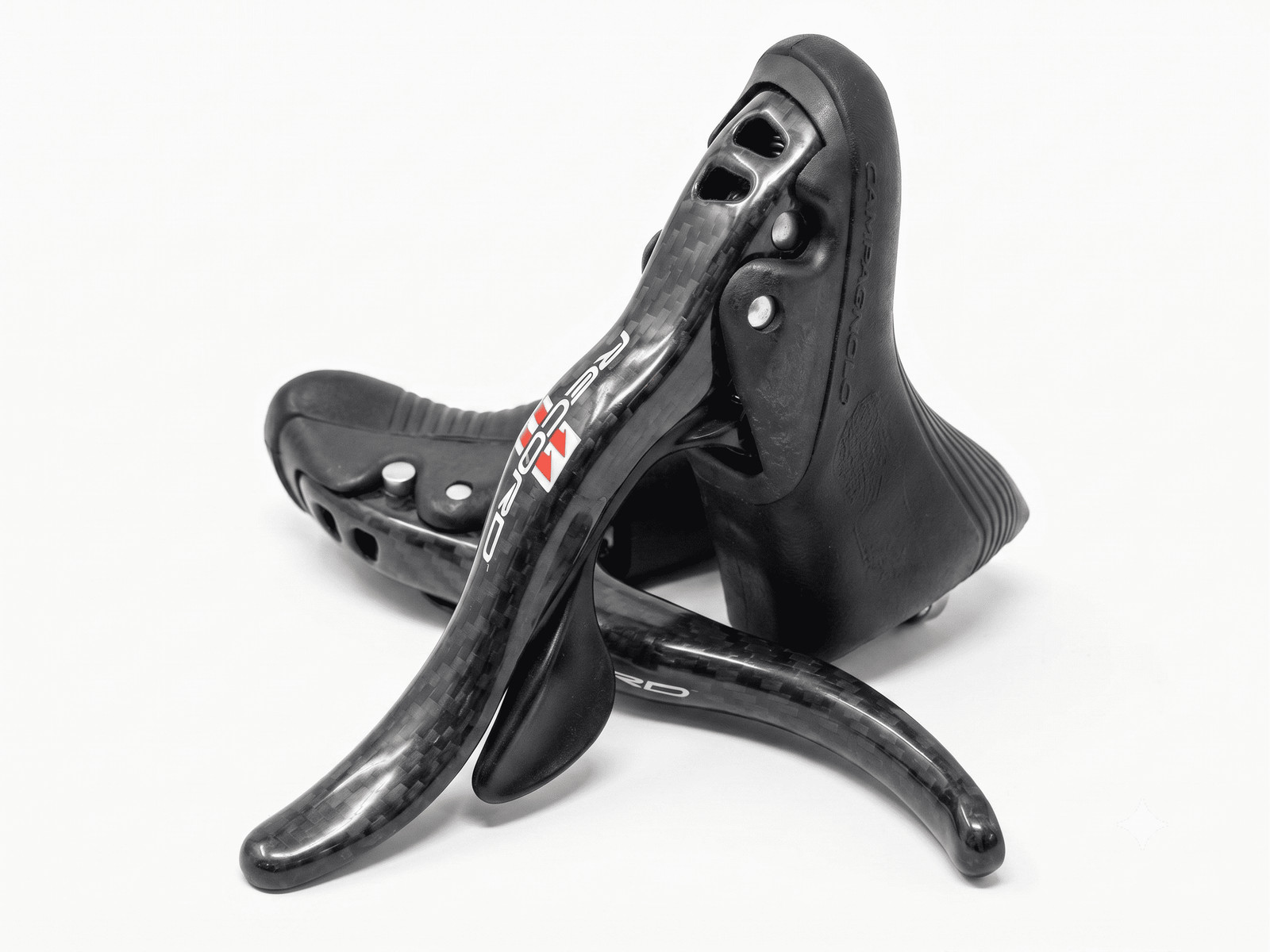 Campagnolo Record Carbon 11 Speed Ergopower Shifters Levers 2×11 Ultra ShiftRoad