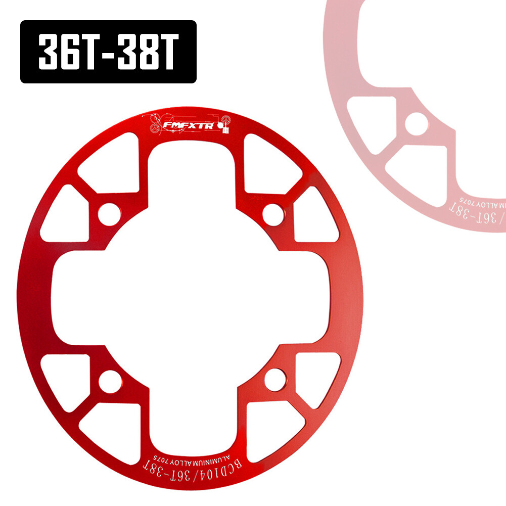 Aluminum Chainring Guard 104BCD 32-42T MTB Bike Crankset Sprockets Chainwheel