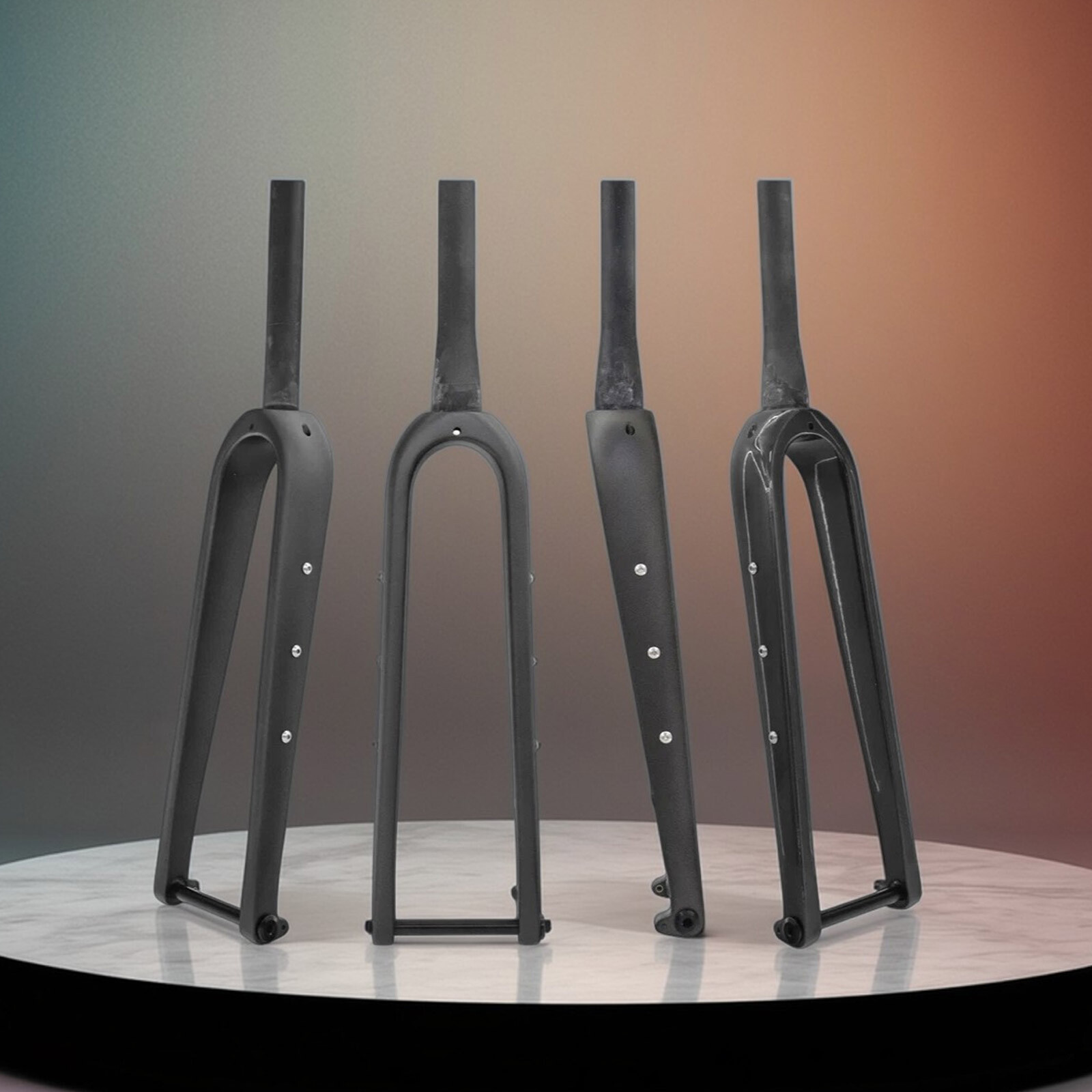 Carbon Gravel Road Bike Fork Cyclocross Bicycle Forks 700*45C 12x100mm Disc Ma5E
