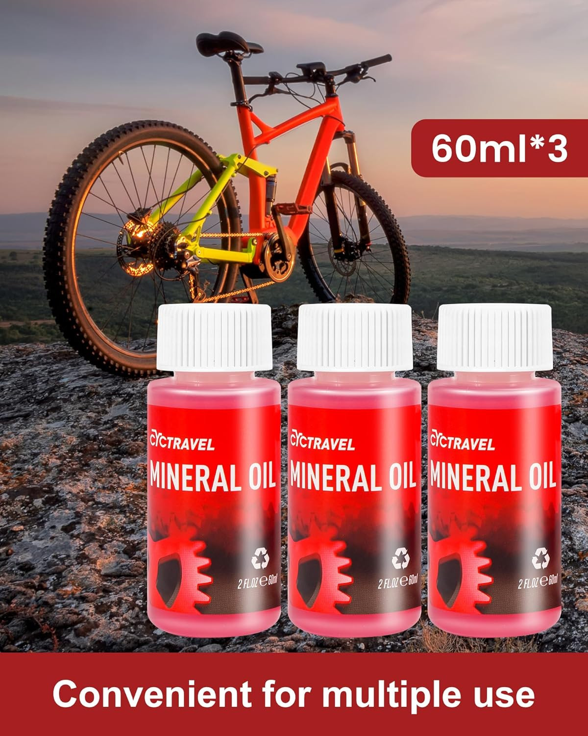 Brake Bleed Kit for Shimano, TEKTRO, TRP Hydraulic Disc Brakes. Bicycle Hydrauli
