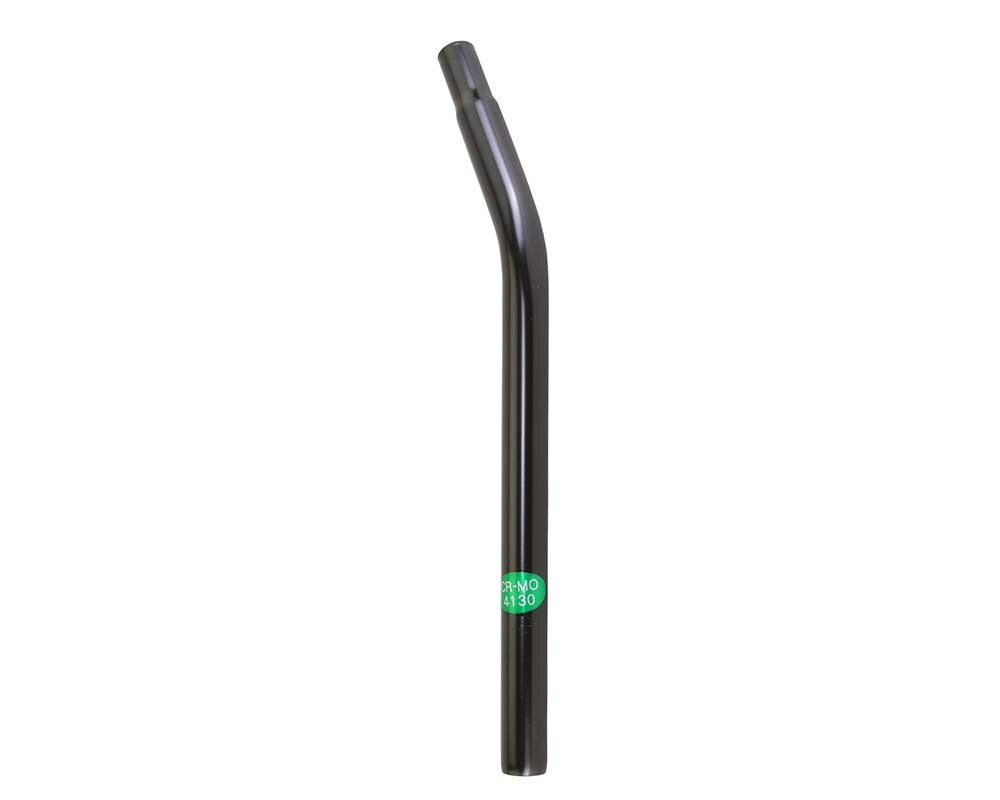 25.4MM 1″ CRO-MO BLACK SEATPOST LAYBACK BMX CRUISER CHOPPER BICYCLE 7/8″ SADDLE