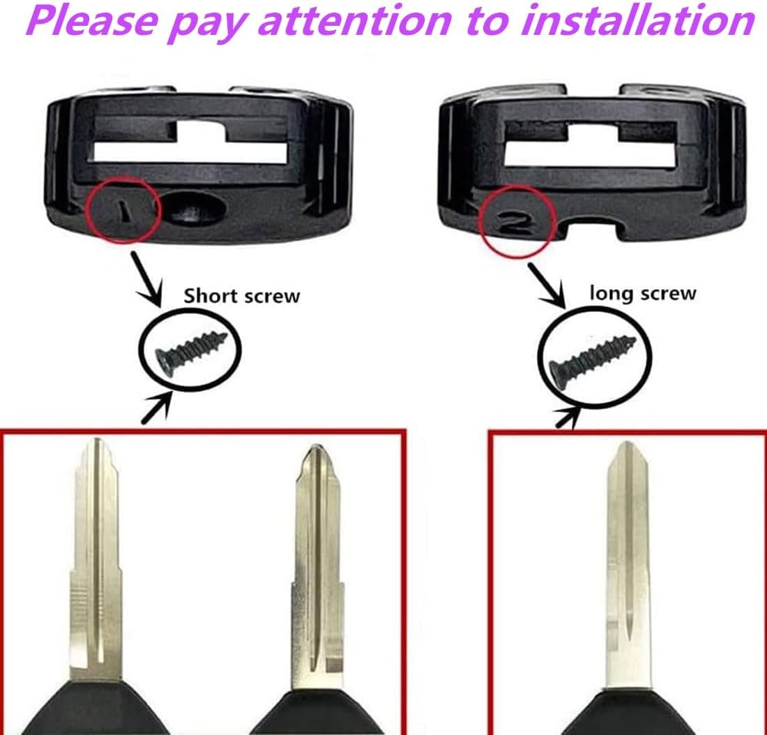 Replacement Smart Keyless Entry Remote Control Key Fob Ca Model: 3 Button-2pcs
