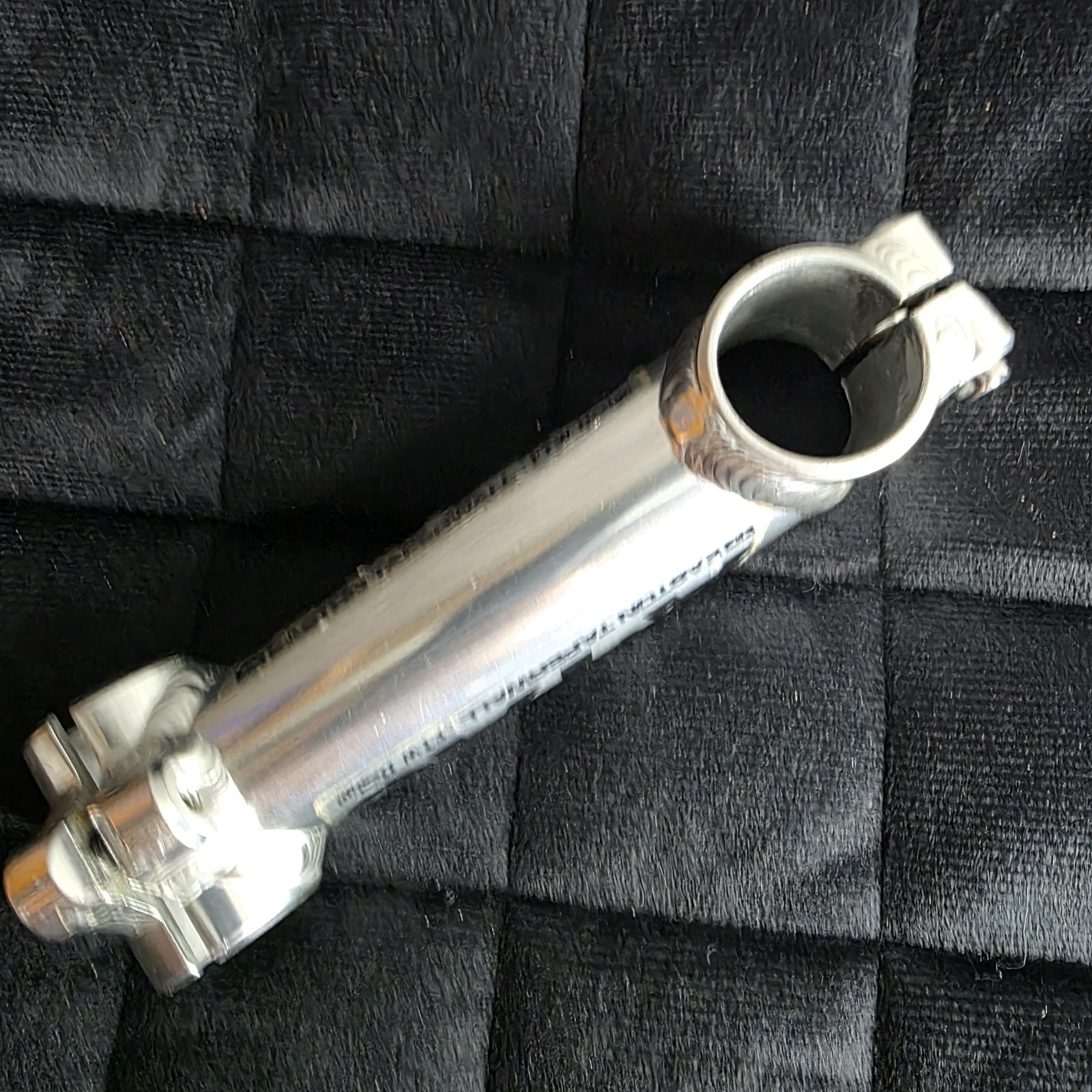 Vintage Answer A-TAC Easton Taperwall Stem 135mm 1-1/4” 0° Zero Rise Silver MTB
