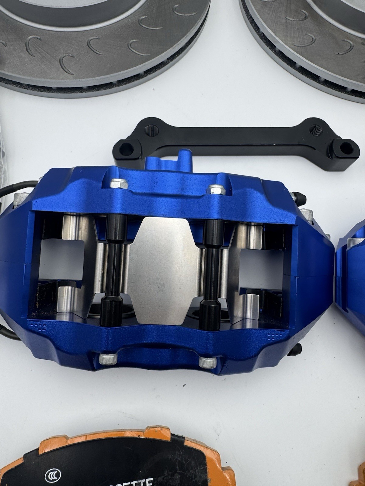 Spoon Sports twin-block brake caliper Honda Brake Rotors Pads READ DESCRIPTION!!