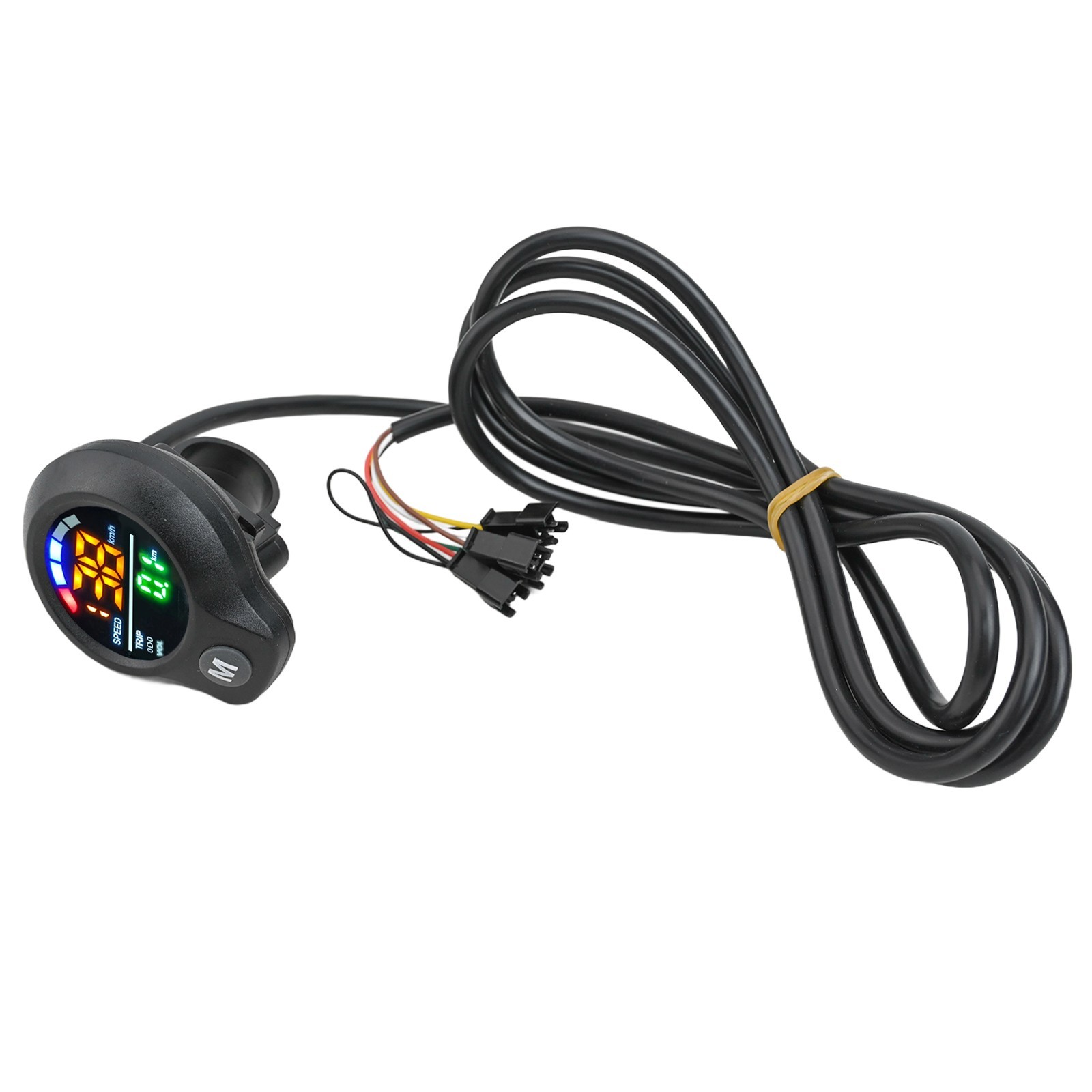 ABS Material Electric Scooter Speedometer with LCD Display and Mileage Tracking