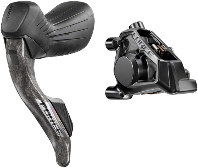 SRAM Force eTap AXS HRD Shift/Brake Lever and Hydraulic Disc Caliper – Left/Fron