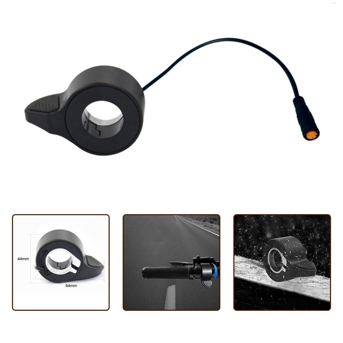 Convenient Thumb Throttle For Bafang BBS01 02 HD Drive Ebike