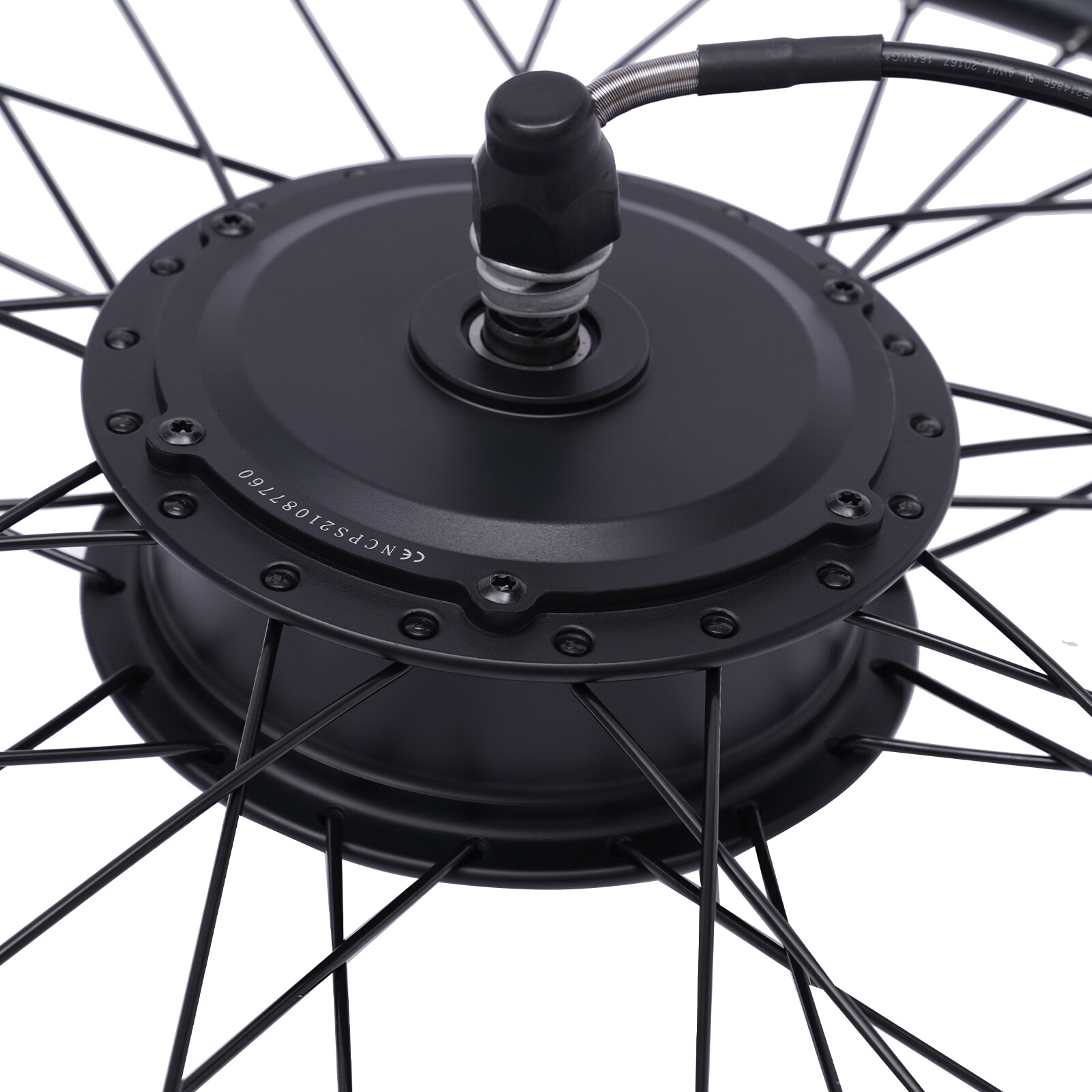 24″ 500W 36Volt E-Bike Front Wheel Electric Bicycle LCD Hub Motor Conversion Kit