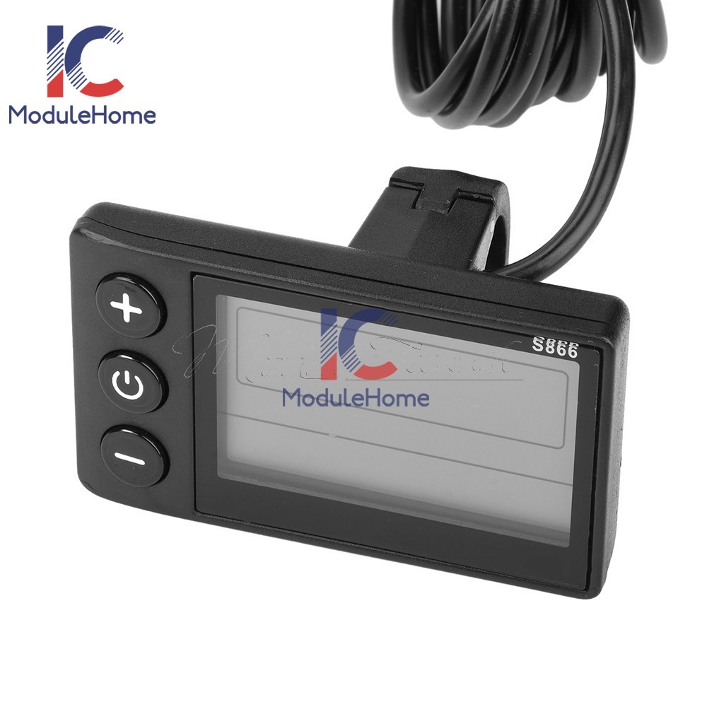 36V48V64V 30A Sine Wave Brushless Motor Controller 750-1500W Driver S866 LCD