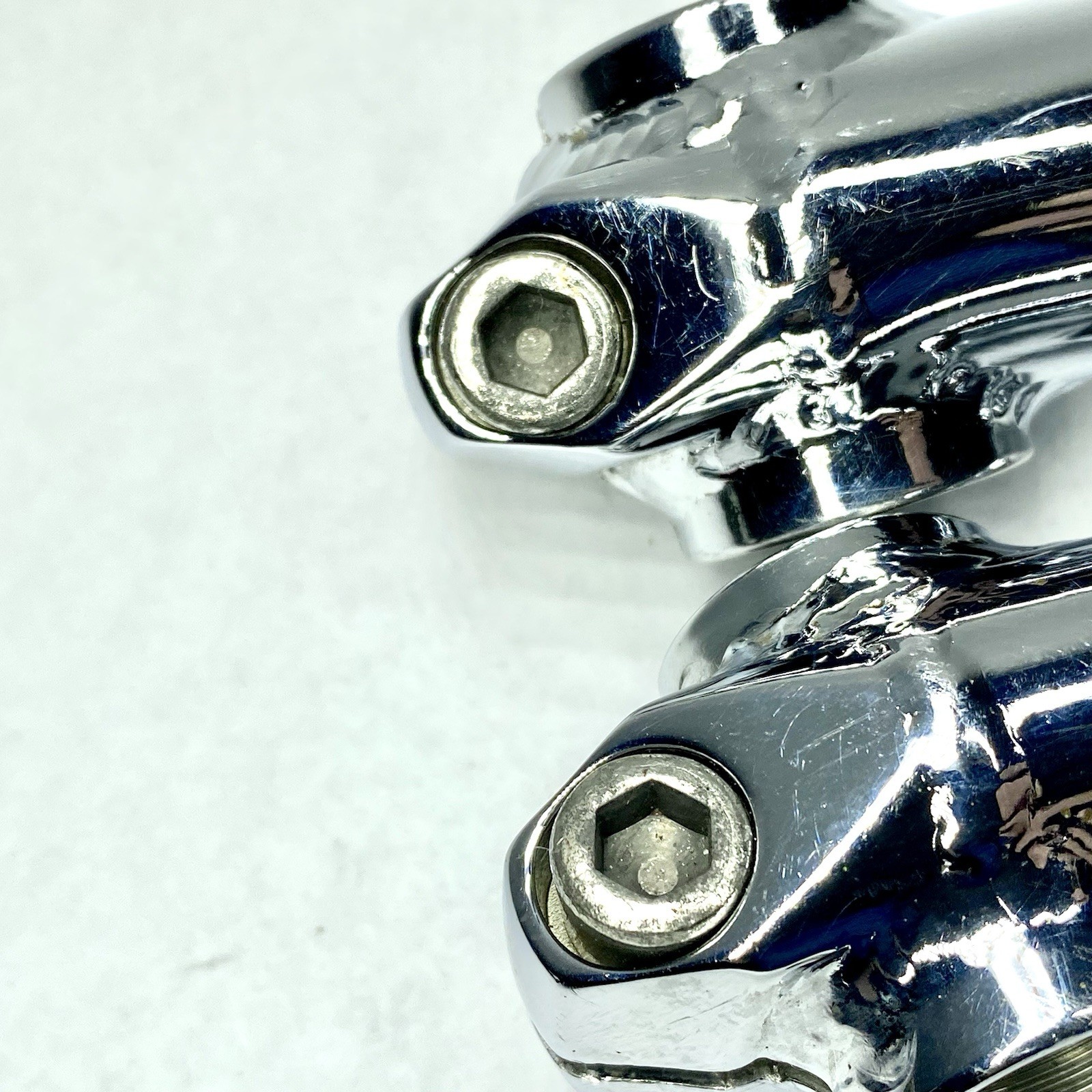 Vintage Azonic 454 180mm Chromoly Cranks Chrome Sealed Bottom Bracket BMX MTB