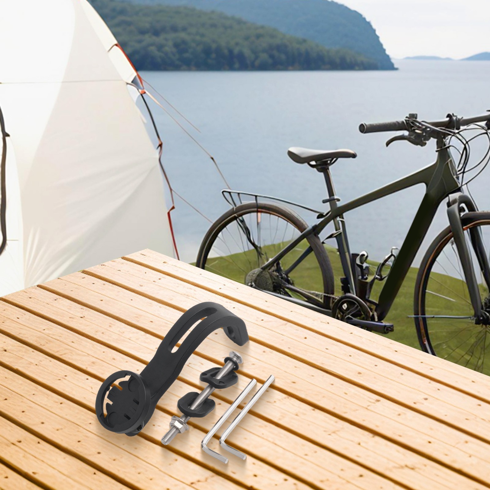 Foldable Bracket for For brompton Bike Light Firm Grip and Long for service Life
