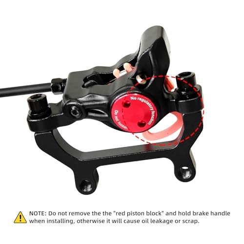 Z00M HB875E Ebike Hydraulic Disc Brake Set, Ebike Brakes+2*180mm Rotors