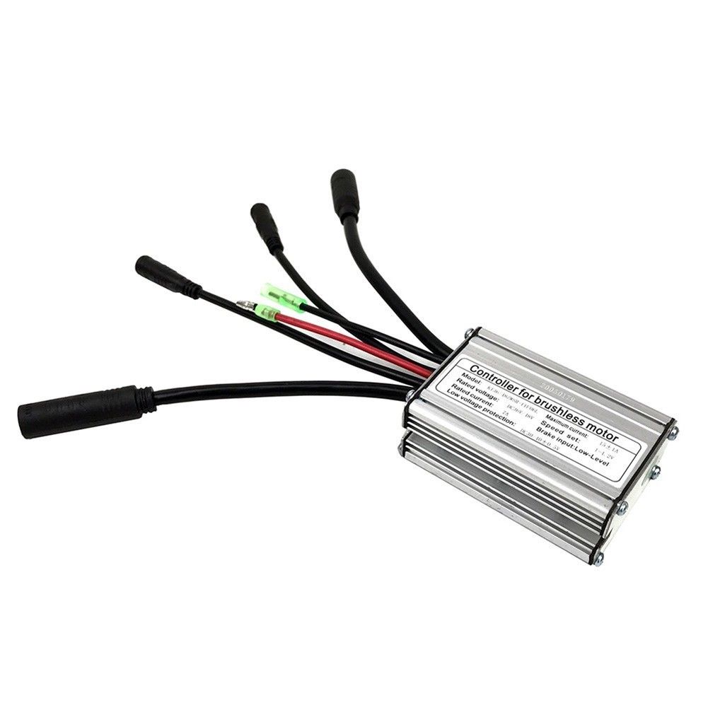 36/48V KT15A Ebike Waterproof Controller With Lightline For 250W Brushless Motor
