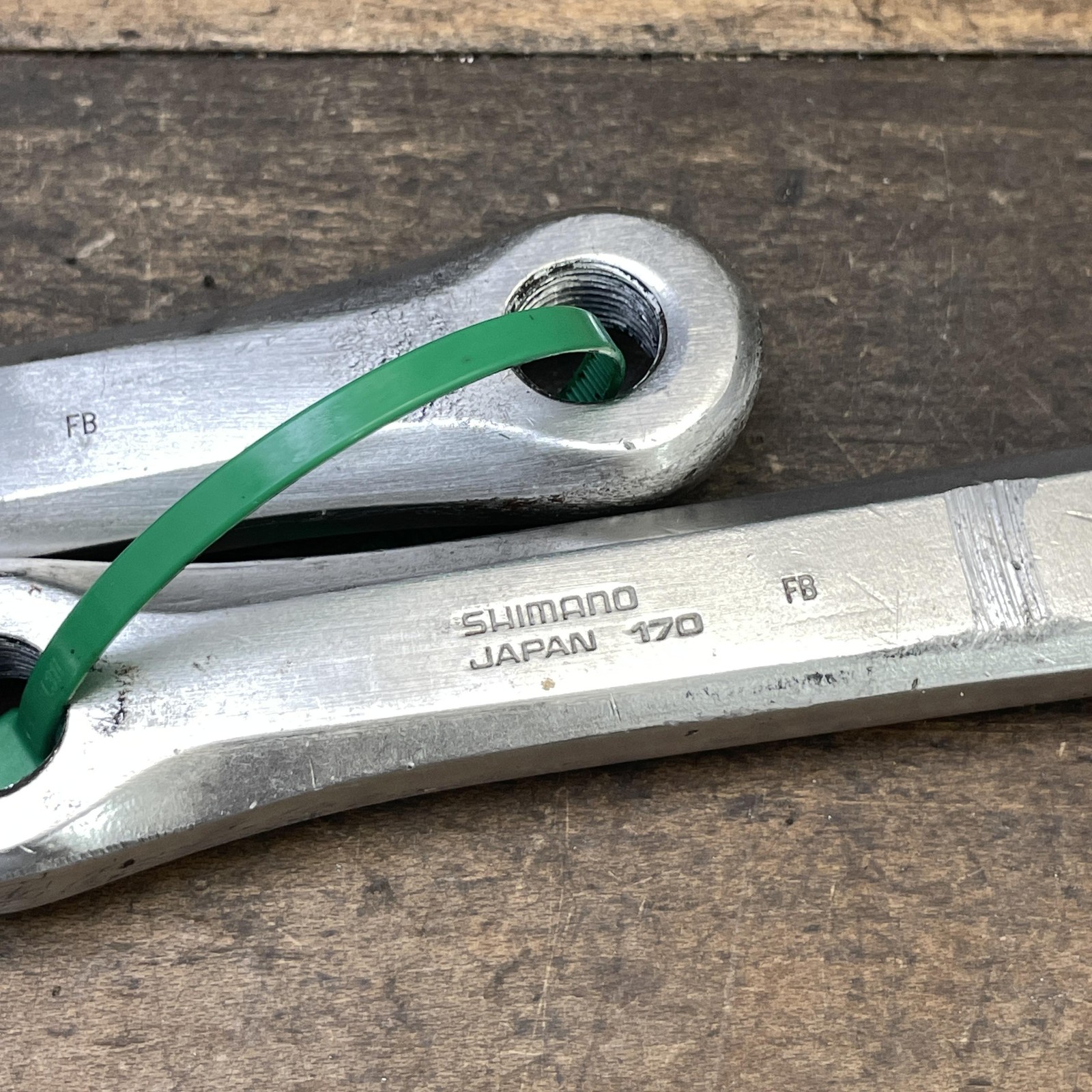 Vintage Shimano 600 Arabesque Crank Set 170mm 130 BCD Old School BMX Cranks