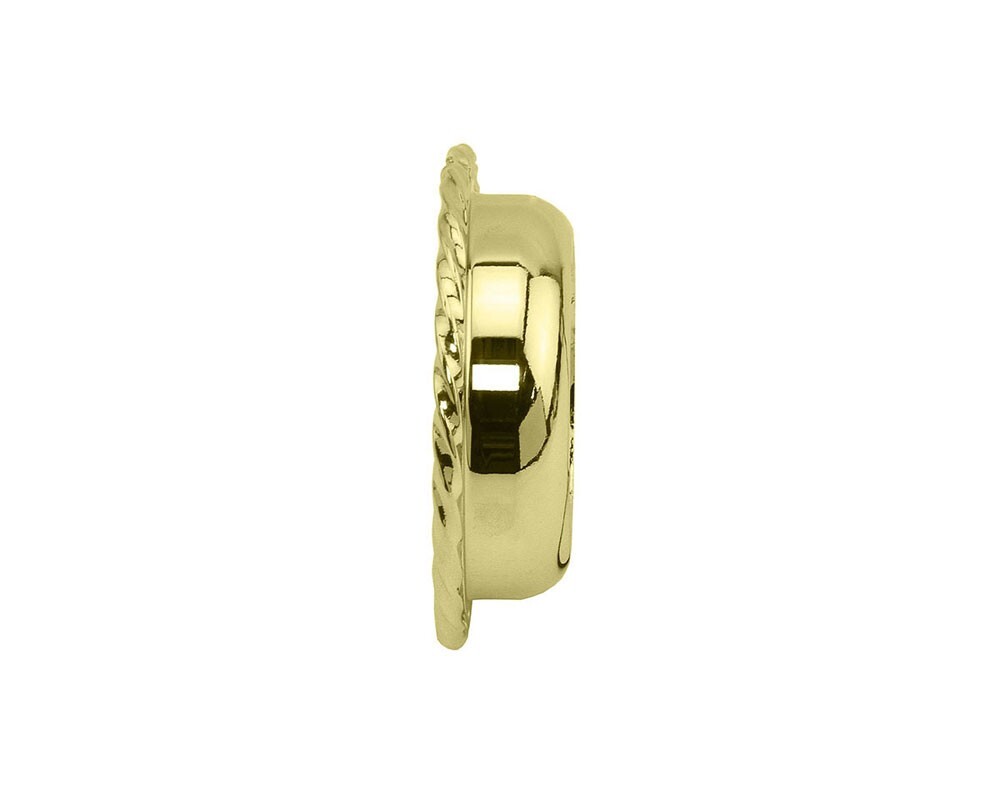F&R LOWRIDER 51MM LONG SQUARE TWISTED GOLD BOTTOM BRACKET STEEL CUP.