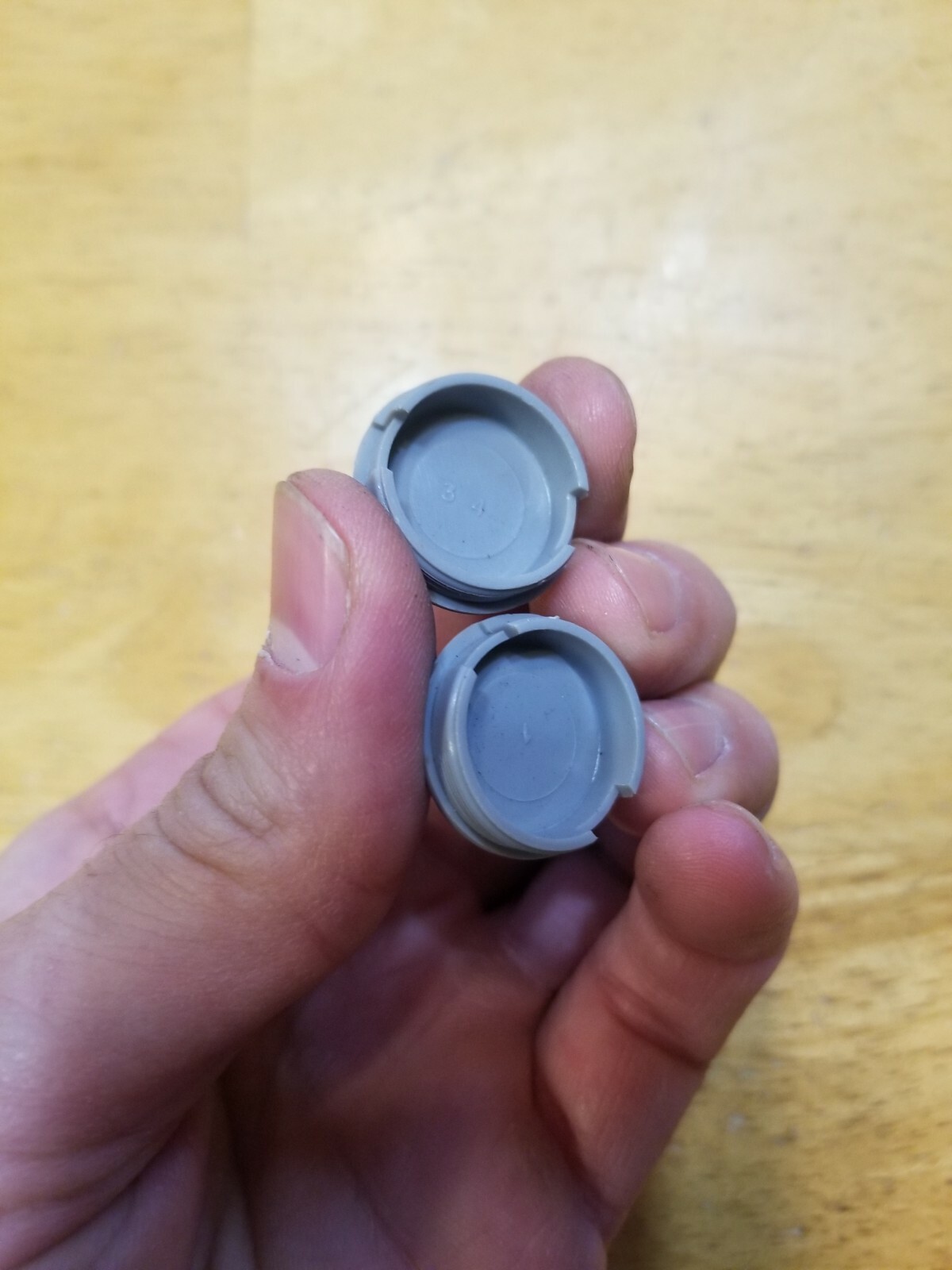 OEM Plastic Bicycle Crankset Dust Bolt Covers Crank Bolt Cover Caps Gray