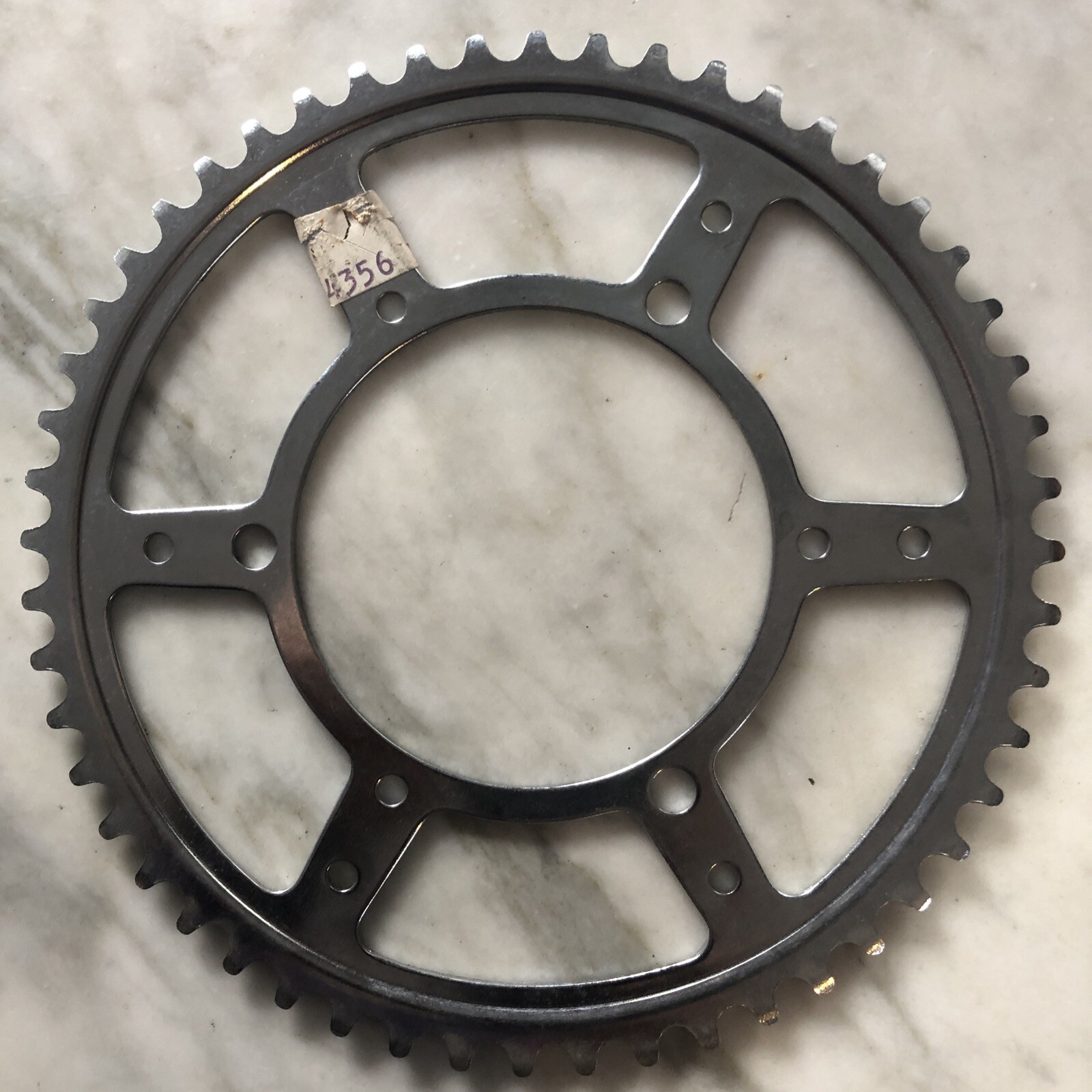 NOS NERVAR Steel Chainring • 52T 116BCD • 3-Arm or 6-Arm Chainring • France