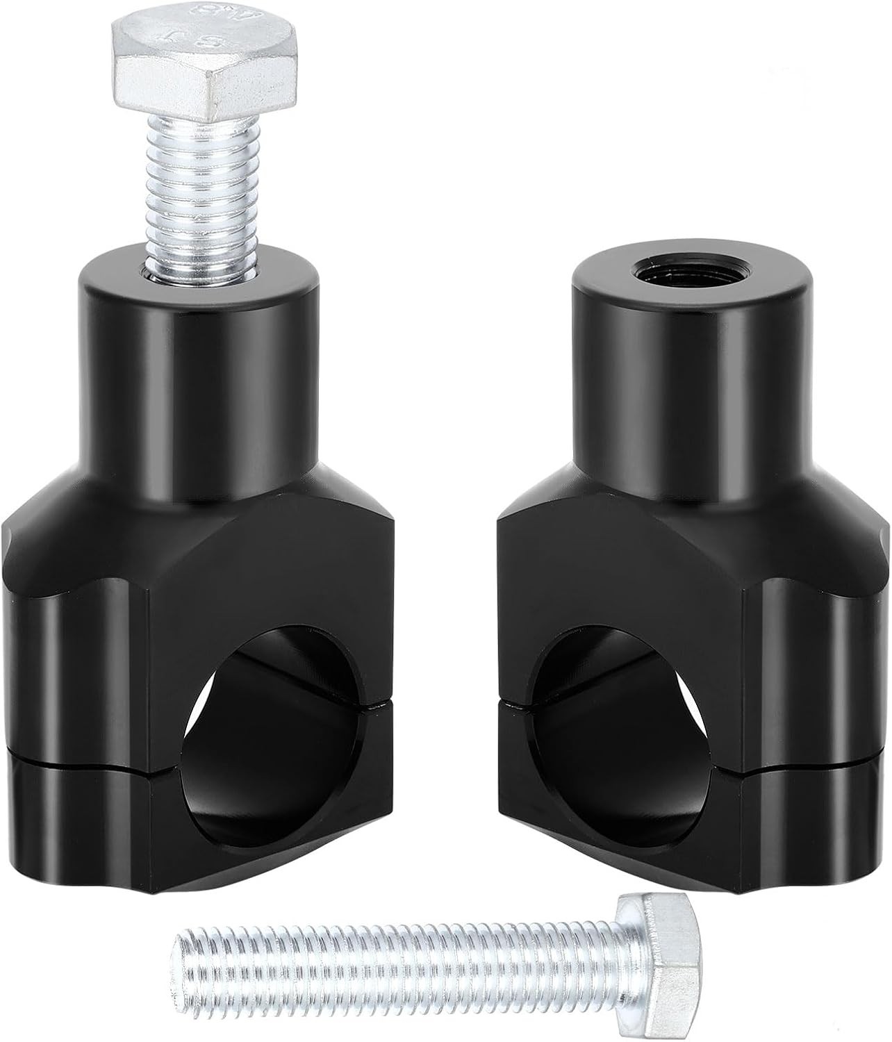 Dirt Bike Handlebar Riser,CNC Motorcycle Handle Bar Mounts Clamps for black