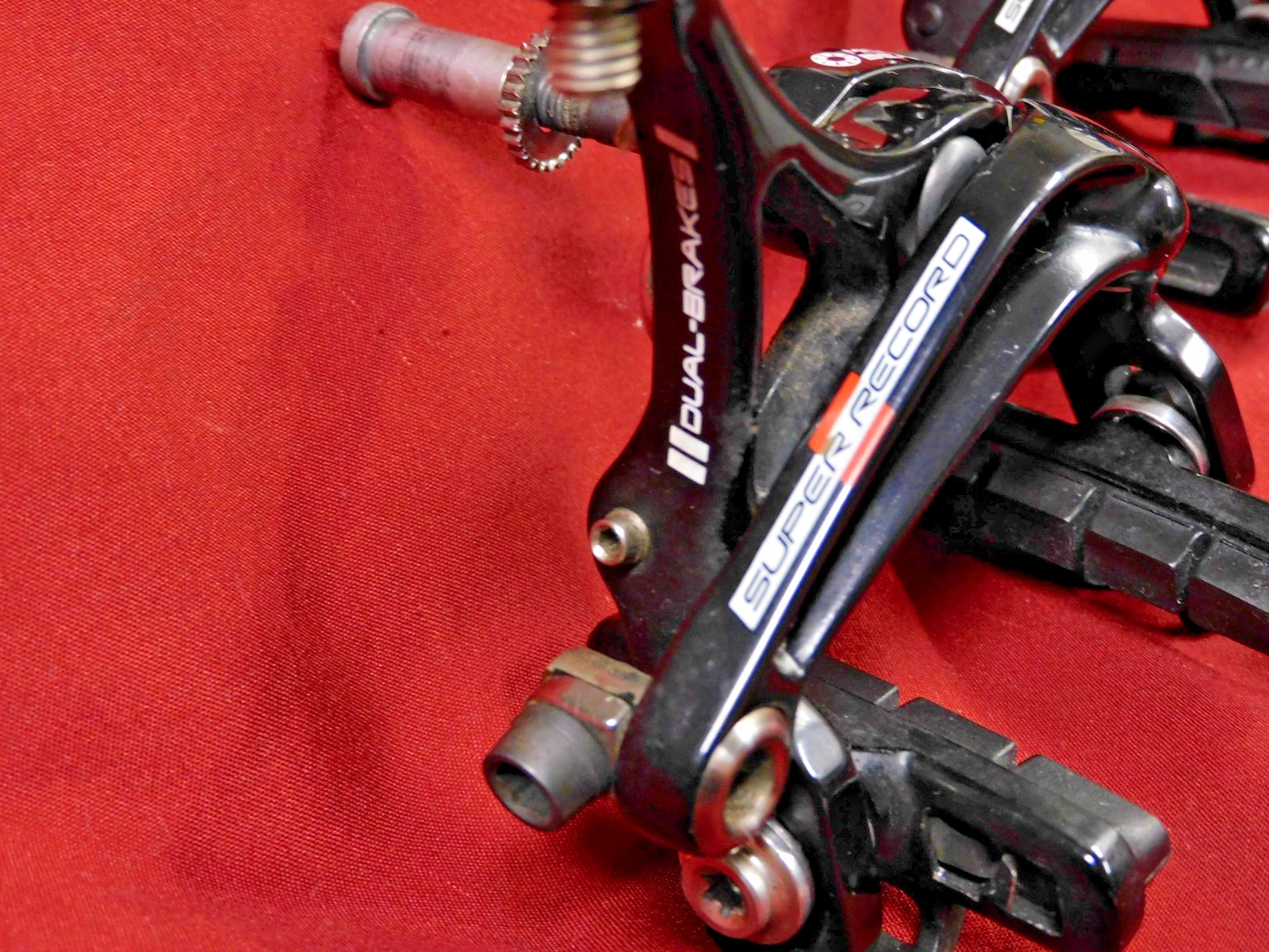 Campagnolo Super Record 11 Speed Dual Brake BR11-SR Skeleton F & R Calipers
