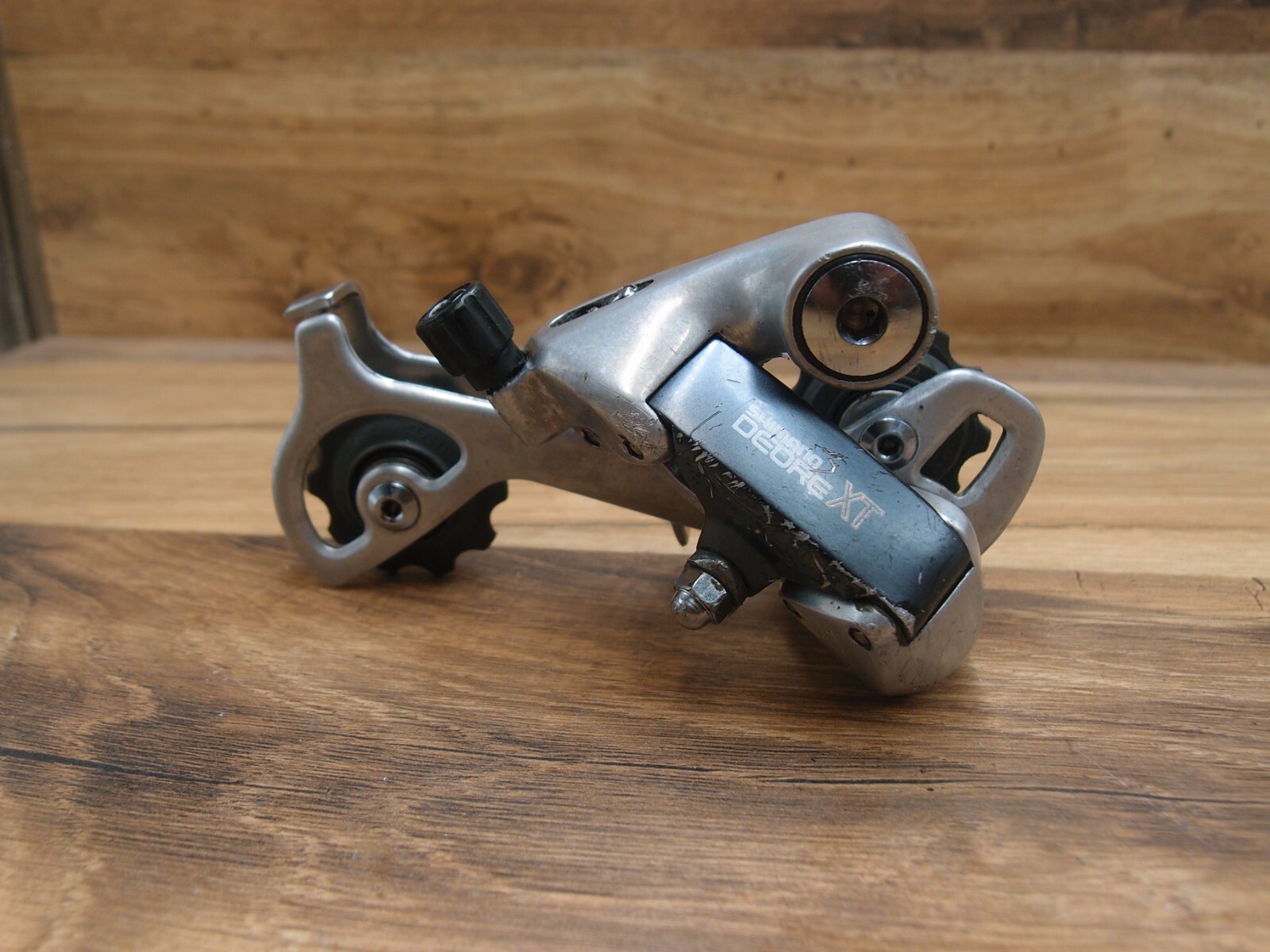 1989 rear derailleur Shimano Deore XT RD-M735 VIA Japan long cage 7 sp