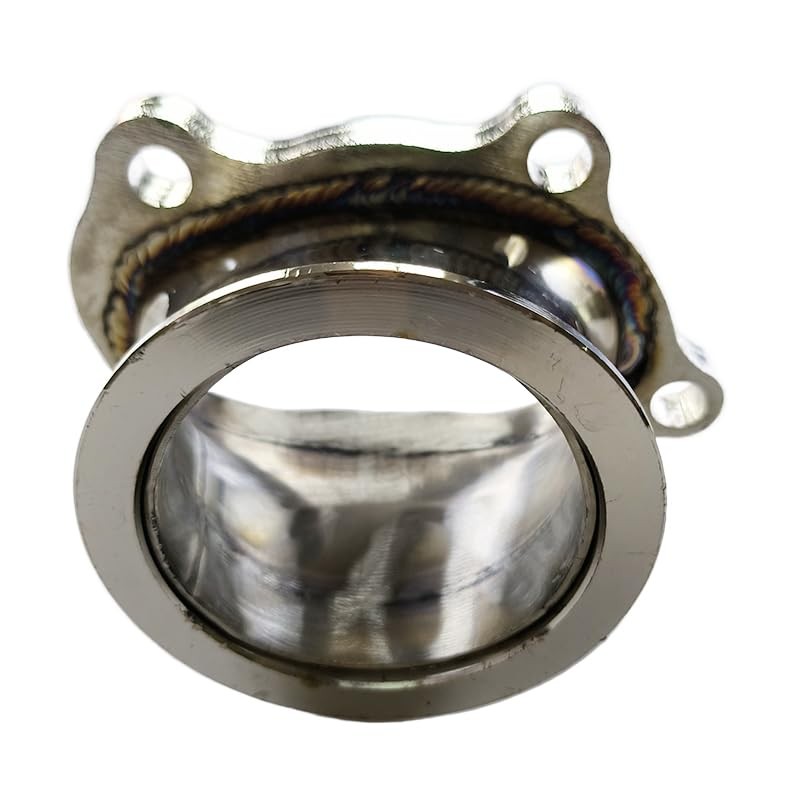 Turbo Down GT25 GT28 T25 T28 5 Bolt Flange to 2.5″ Inch 63mm V band Adapter