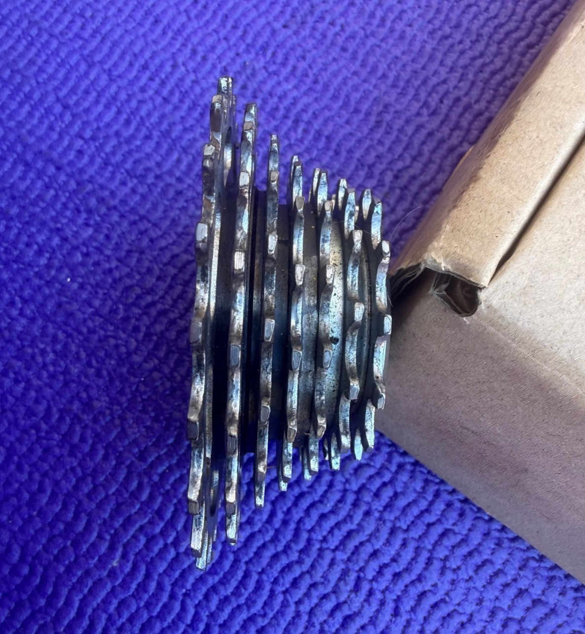 Suntour Winner Pro Freewheel 7 Speed Maeda 13-23T Silver 4 Prong Vintage 1980’s