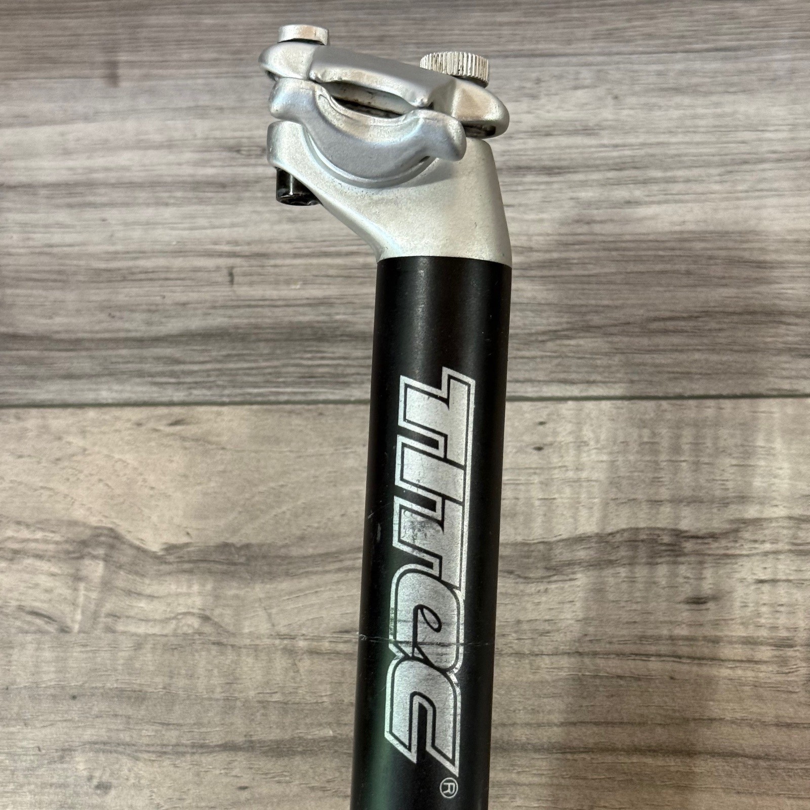 1996 Titec 27.0 Aluminum Seatpost 340mm Black 