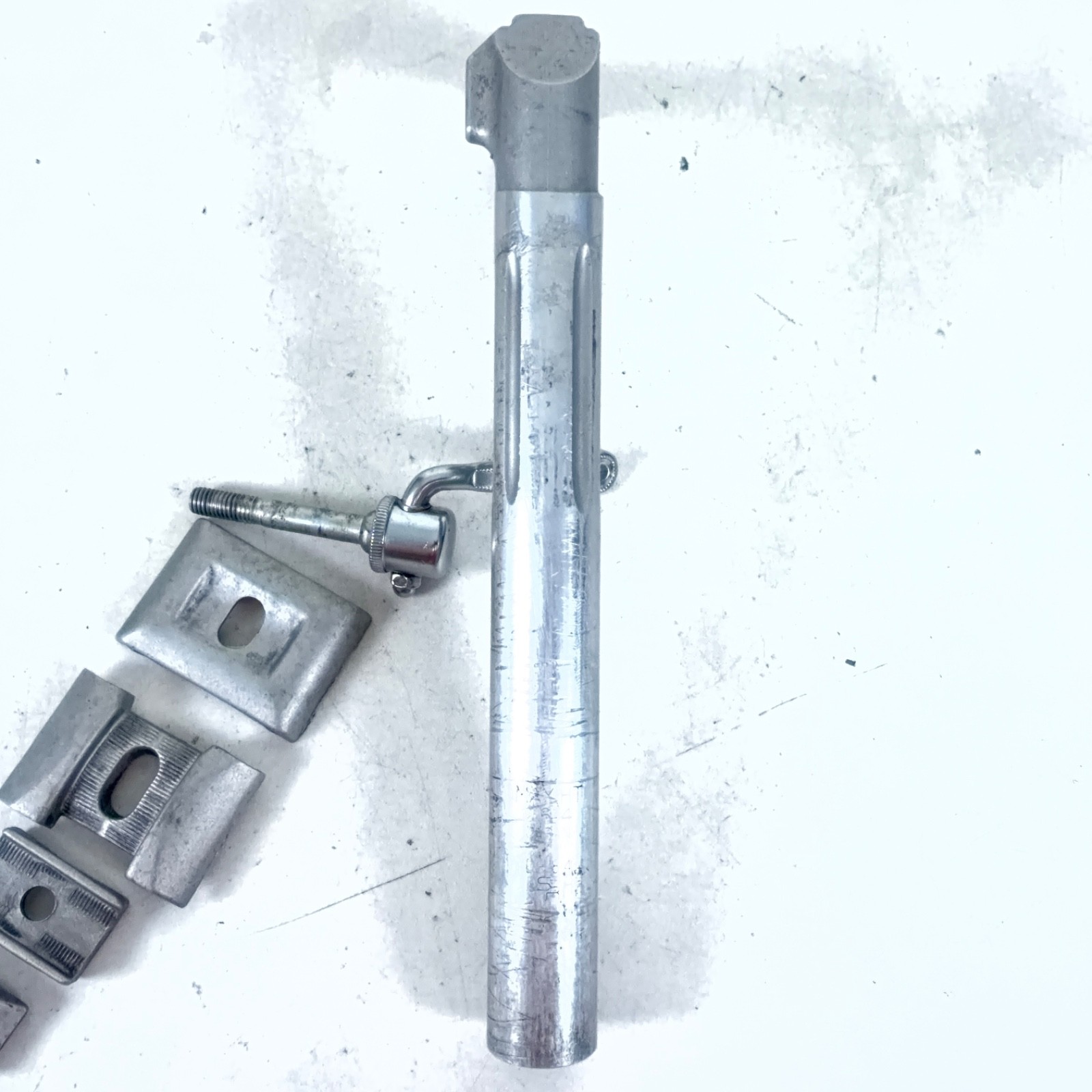 Vintage Sakae SR Japan MTE-100 Seat Post Ø26.4/260mm Adjustable QR Adj. Setback