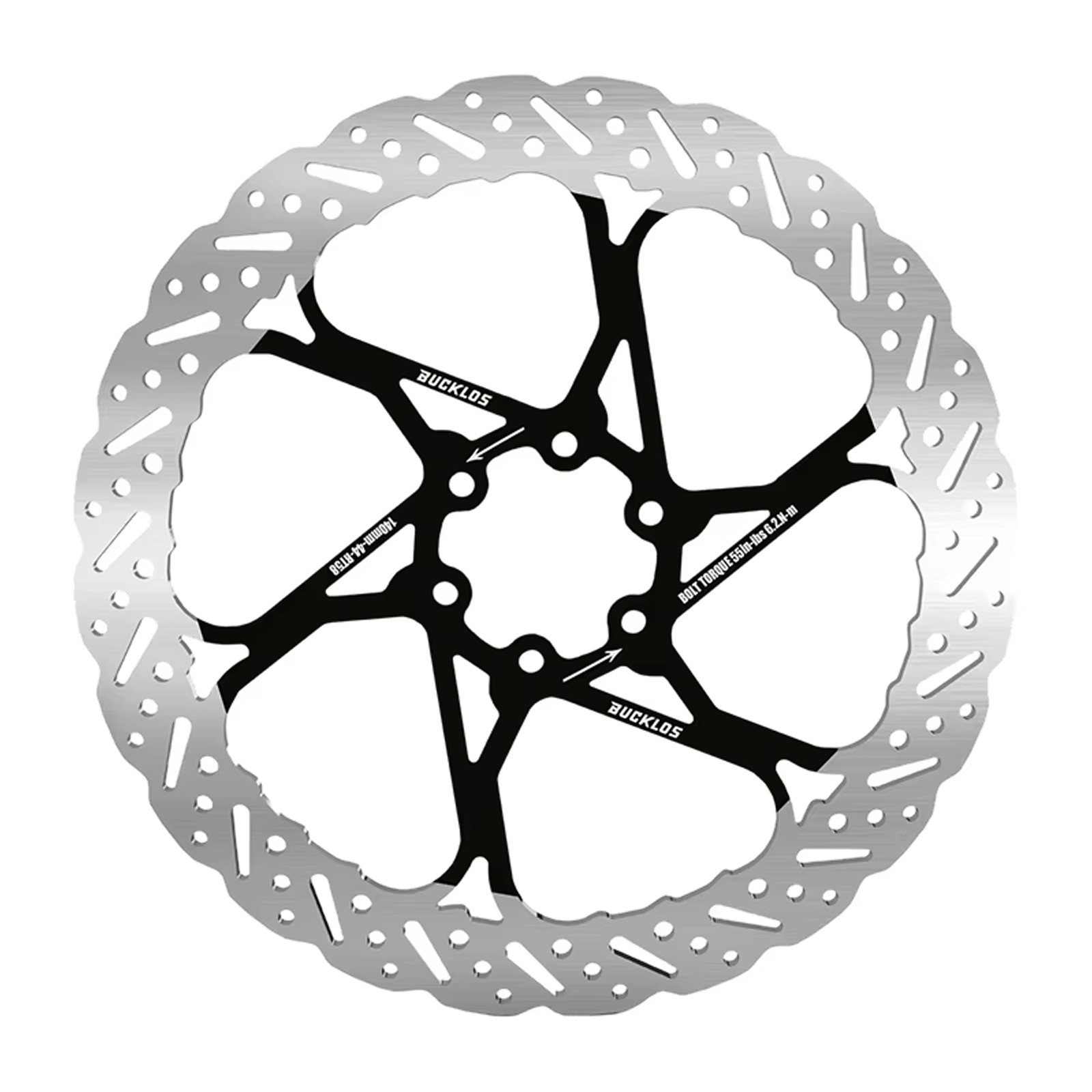 Bicycle Disc Brake Rotor Hydraulic 140/160/180/203mm MTB Mountain Bike Colorful