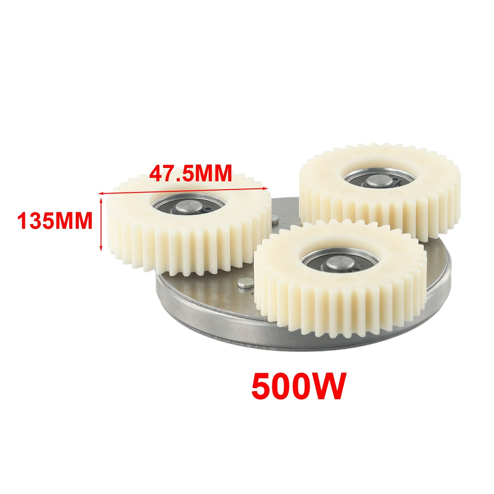 3x Planetary Gears Gears E-Bike For Bafang Motor Motor Nylon Wheel Hub/ White