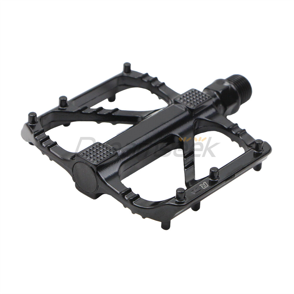 Bike Pedal 9/16″ DU Bearing Sealed Flat Platform Road Bicycle Aluminum Non-Slip