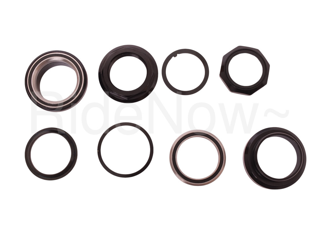 Tange Japan Falcon 270C Bike Seiki tube 1-1/8in,28.6mm,Threaded Headset Black
