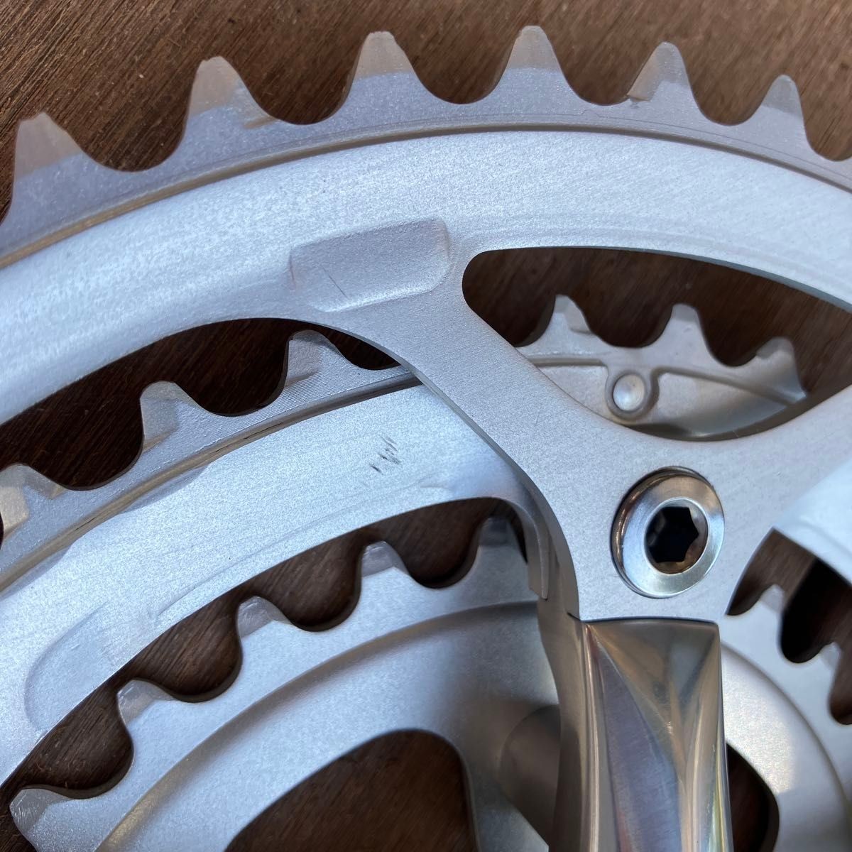 Shimano 105 FC-5500 Triple Crankset 170mm 52/42/30T Octalink Silver
