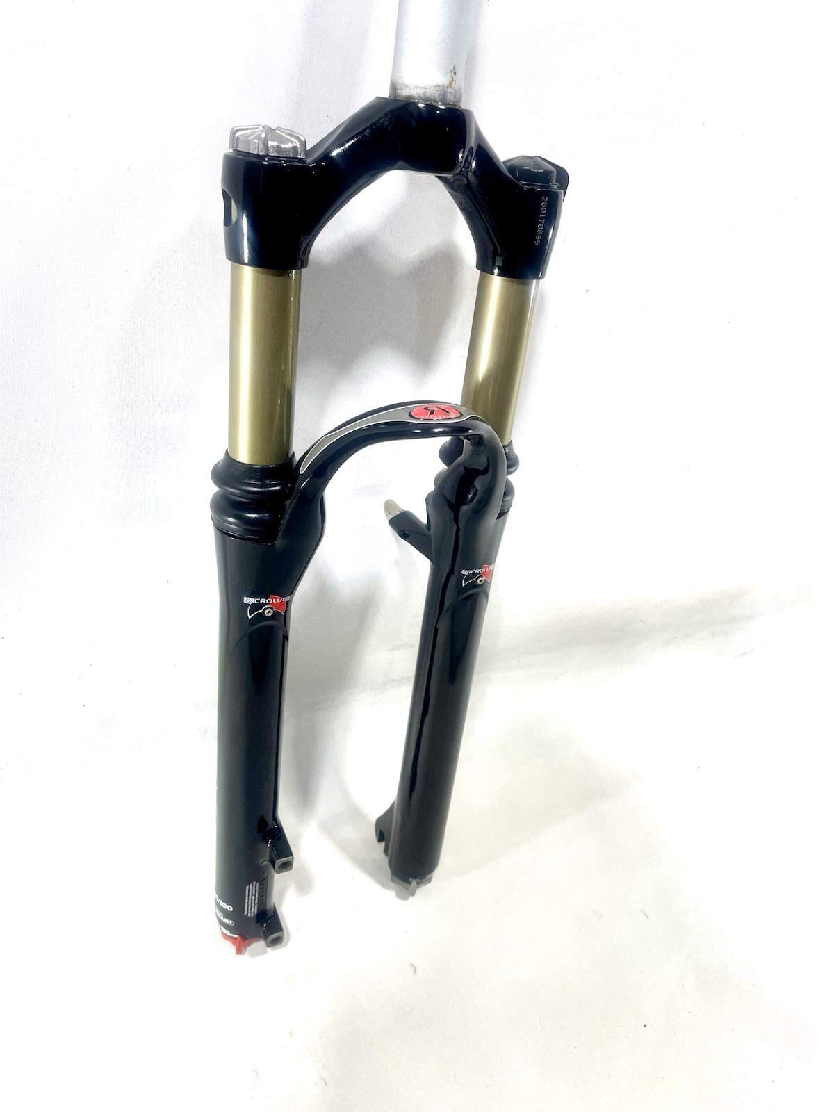 Manitou Black MTB Suspension Fork 26″ 80/100mm Rapid Travel Adjust 1 1/8″