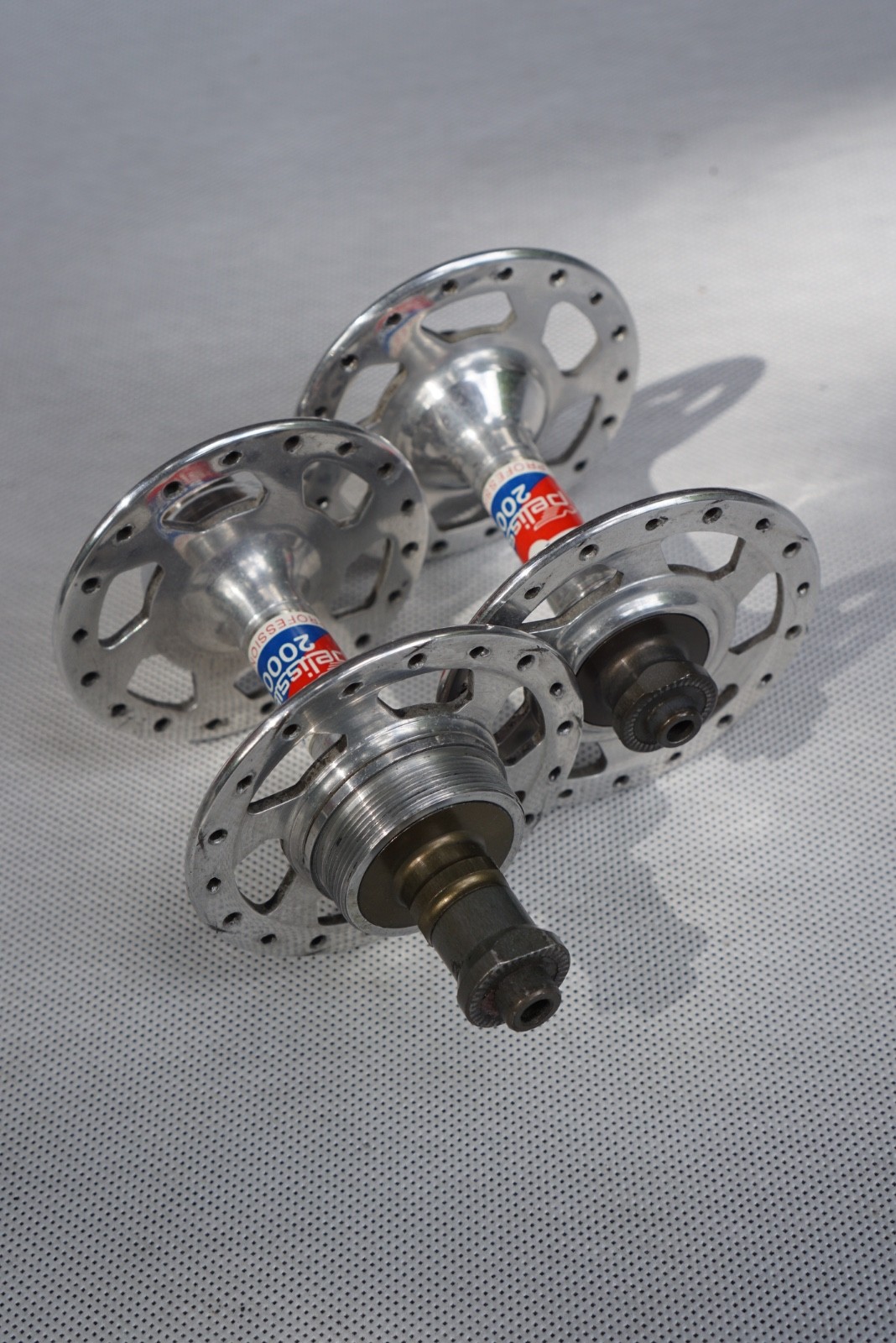 Pelissier 2000 High Flange Hubs Hub Set 36h 127mm British VGC!