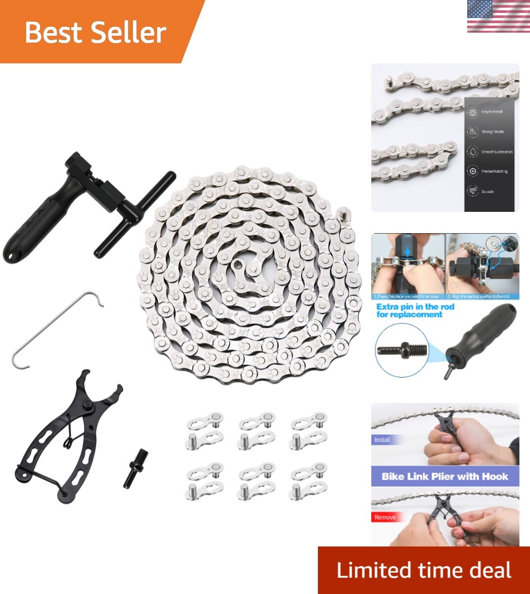 Premium Bike Link Plier and Chain Breaker Kit – Essential Cycling Companion